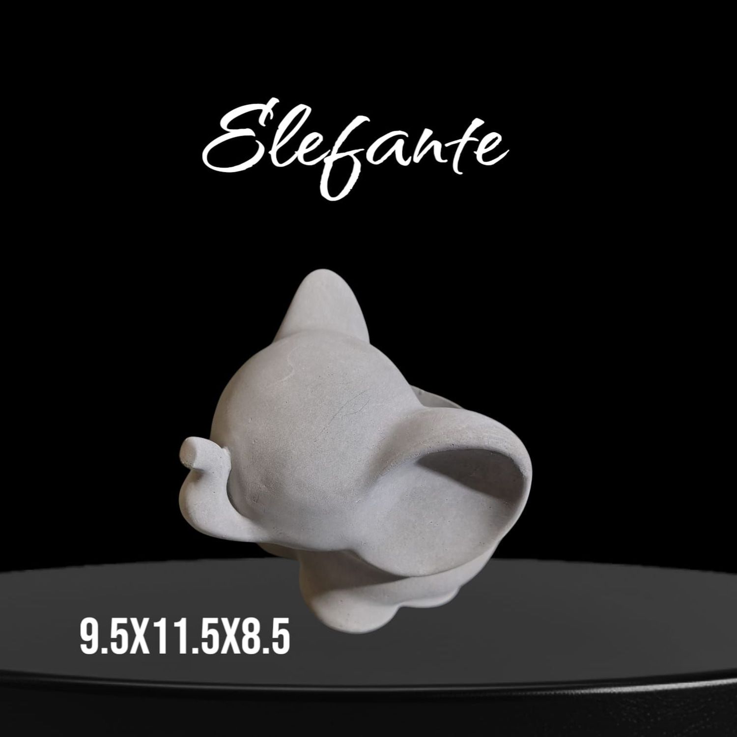 Elefante de concreto