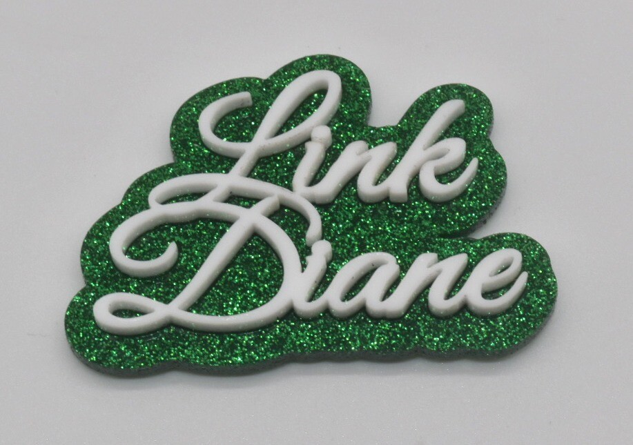 Link Customizable Lapel Pin-
Glitter