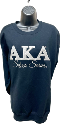 Sweatshirt-Silver Soror