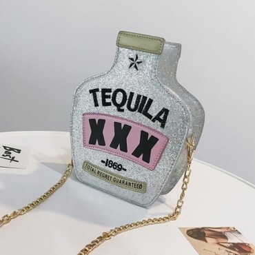 Tequila Handbag Silver