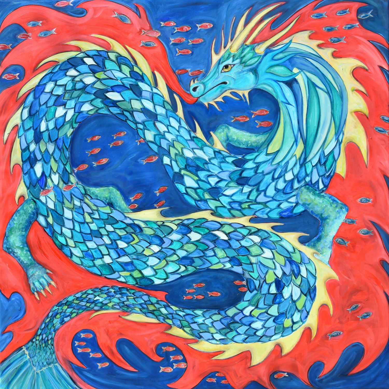 Auspicious Dragon (Print)