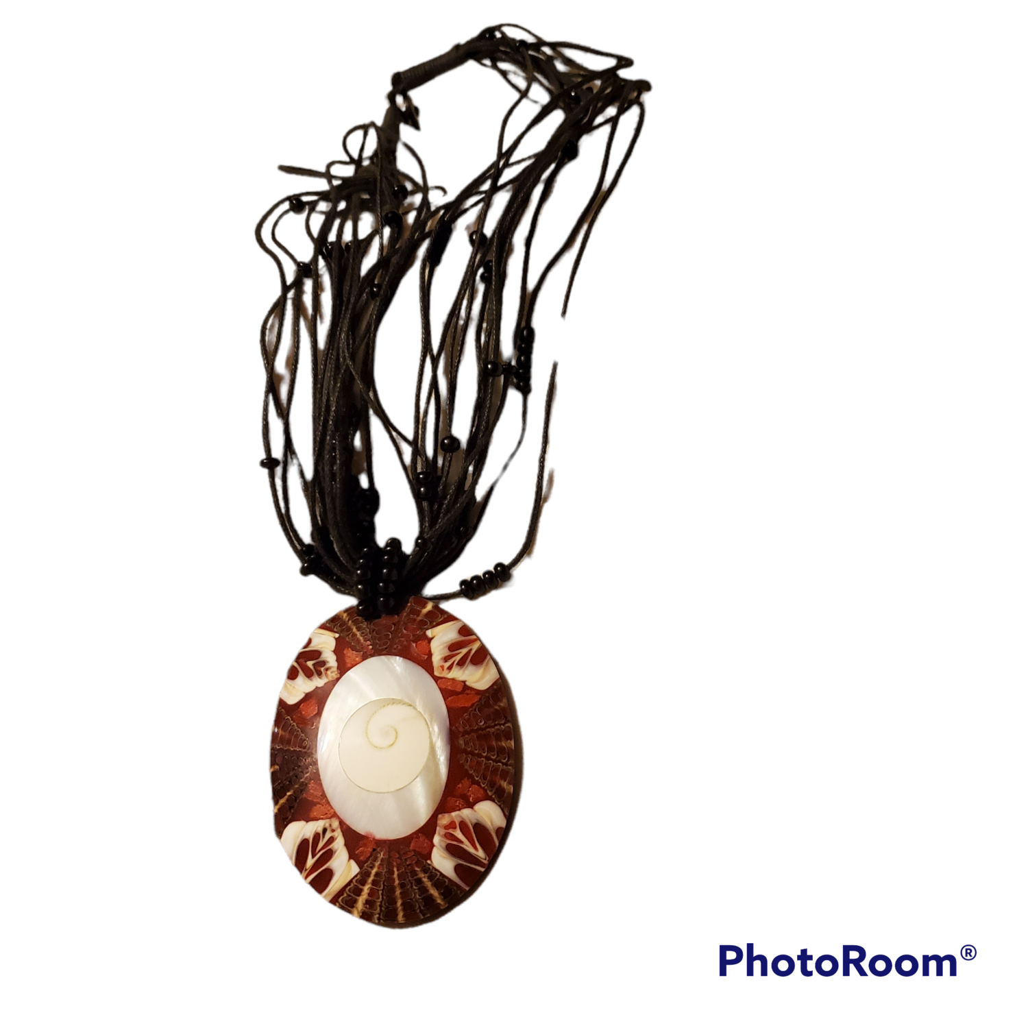 SAJEN Indonesia Genuine Abalone Hand Crafted Necklace
