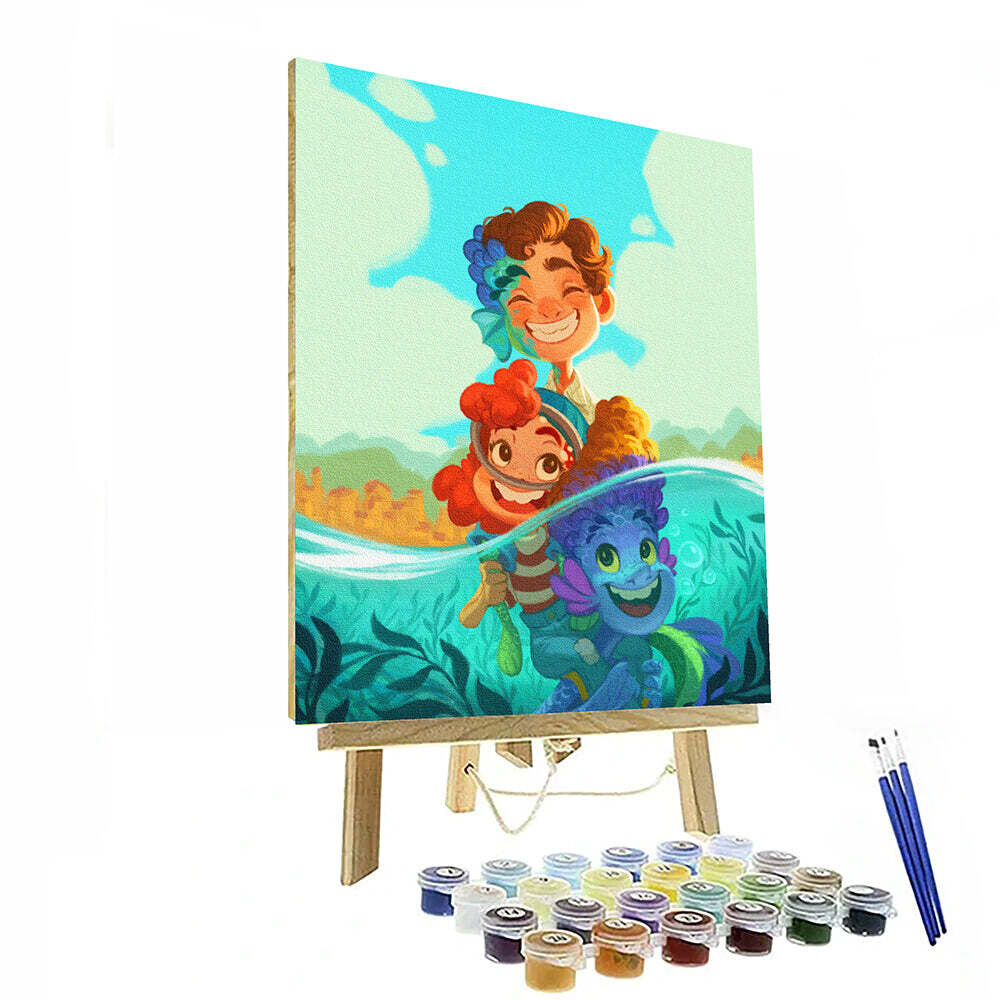 Luca And Friends Paint By Number Painting Set