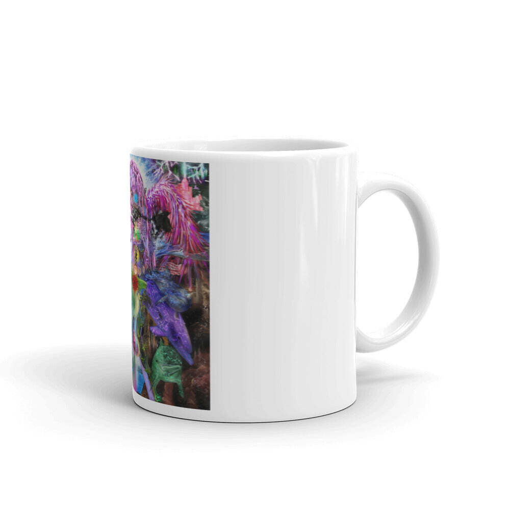 Elohim White glossy mug