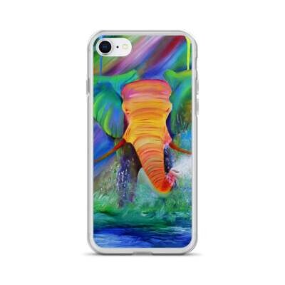 Colorful Elephant iPhone Case