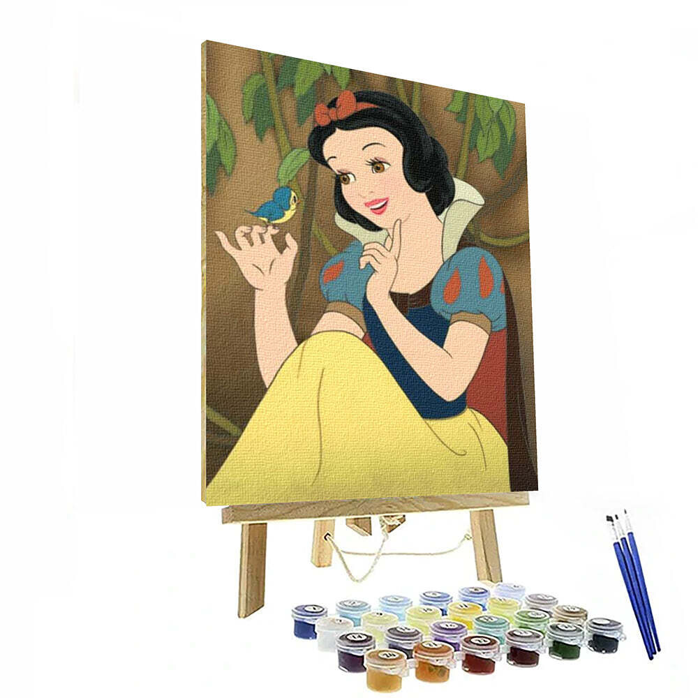 Blanche-Neige Paint By Number Painting Set
