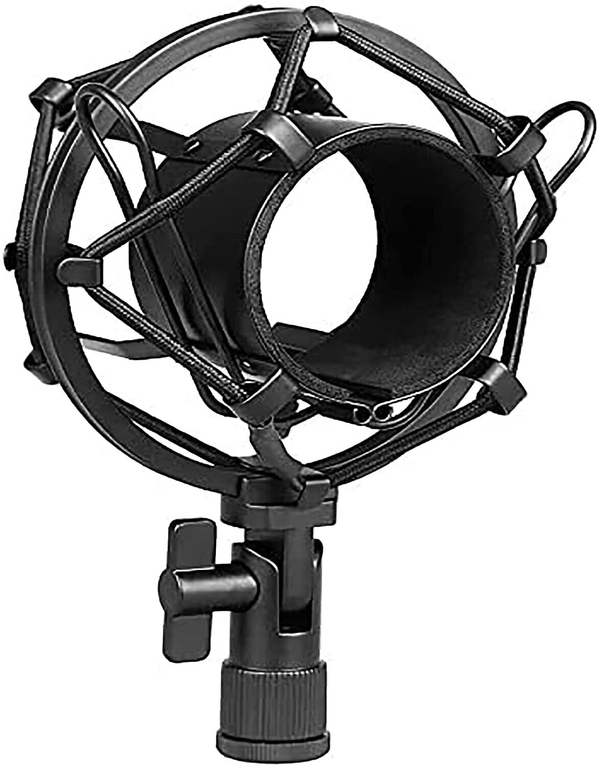 Shock Mount Universal Microphone Holder Metal Studio Recording Microphone Stand Mic Holder Black 5 Clore SMH