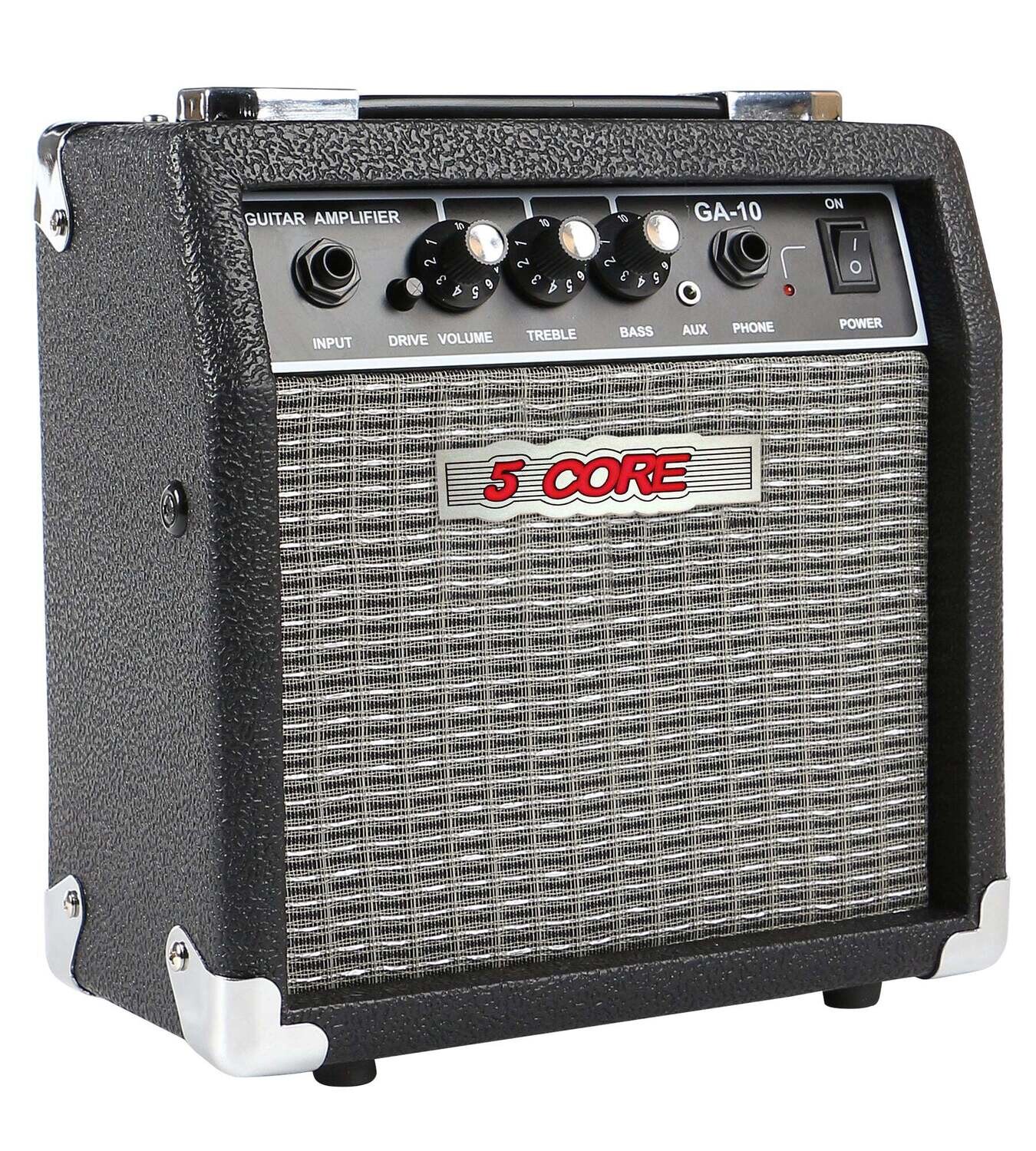 Electric Guitar Amp 10/20/30/40/50 Wattage Amplifier Built in Speaker Headphone Jack & Aux & LineOut Input Includes Bass Treble Volume and Drive Includes