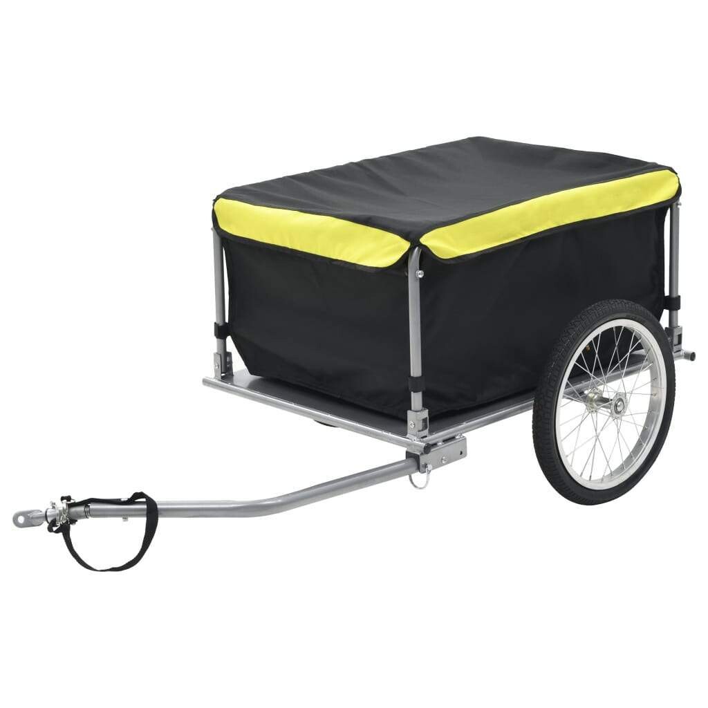 vidaXL Bike Cargo Trailer Bicycle Luggage Trailer Hand Wagon Multi Colors