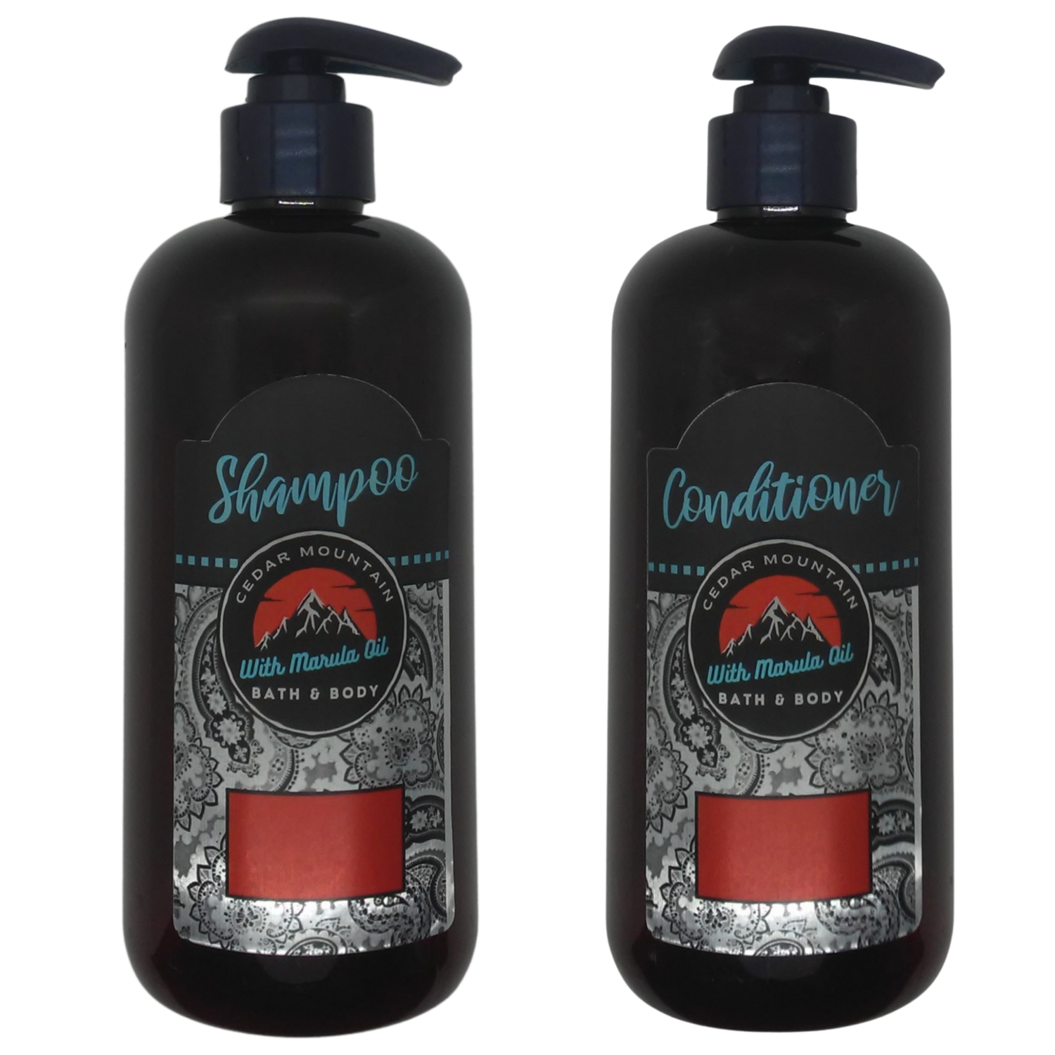 Cedar Mountain Skinny Dipper Scented Marula Oil Shampoo and Conditioner Bundle