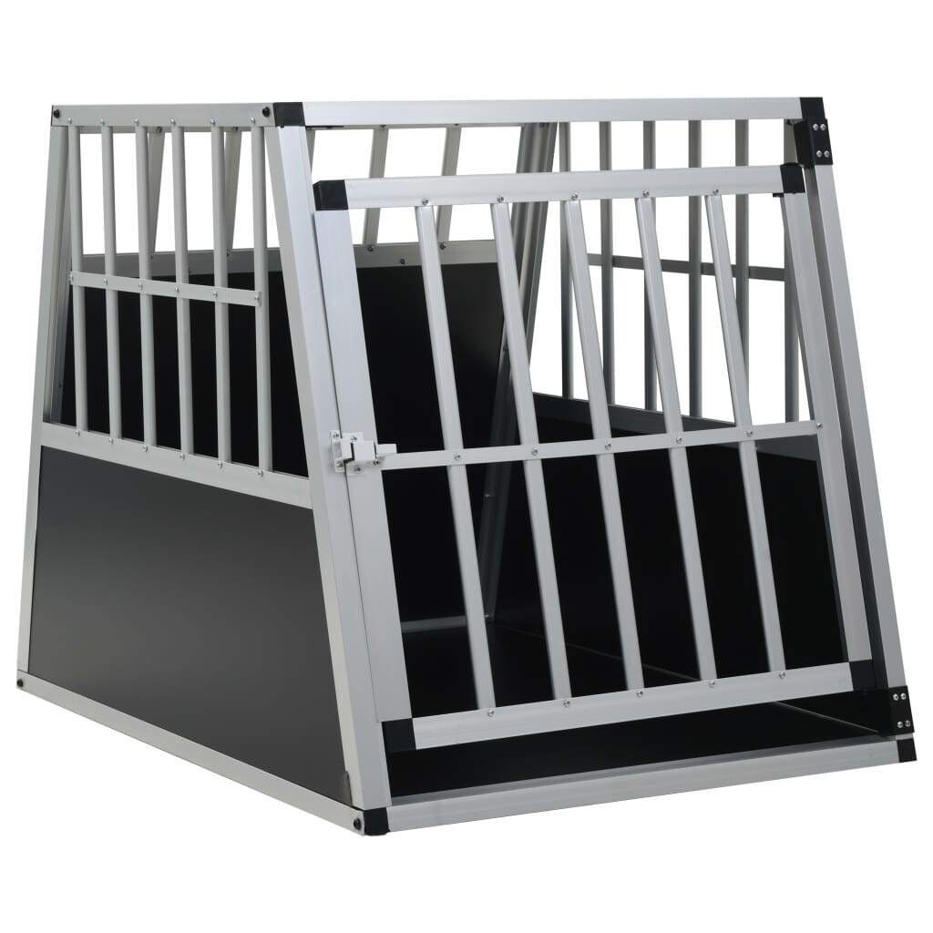 vidaXL Dog Cage Dog Kennels Dog Crates with Single/Double Door Multi Sizes
