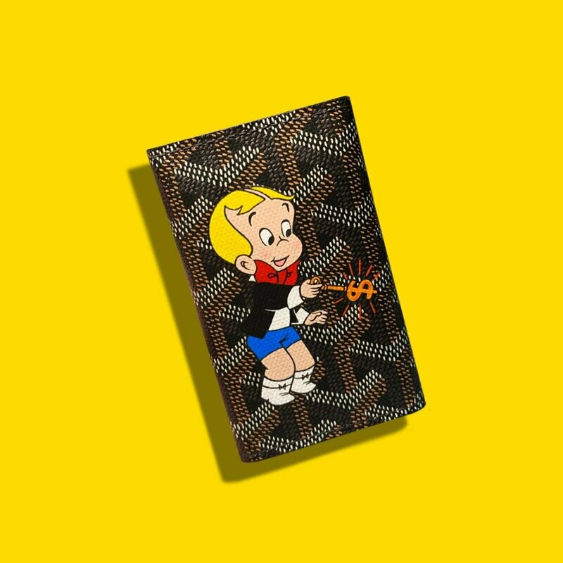 "Richie Rich" Custom Goyard 6 Key Holder