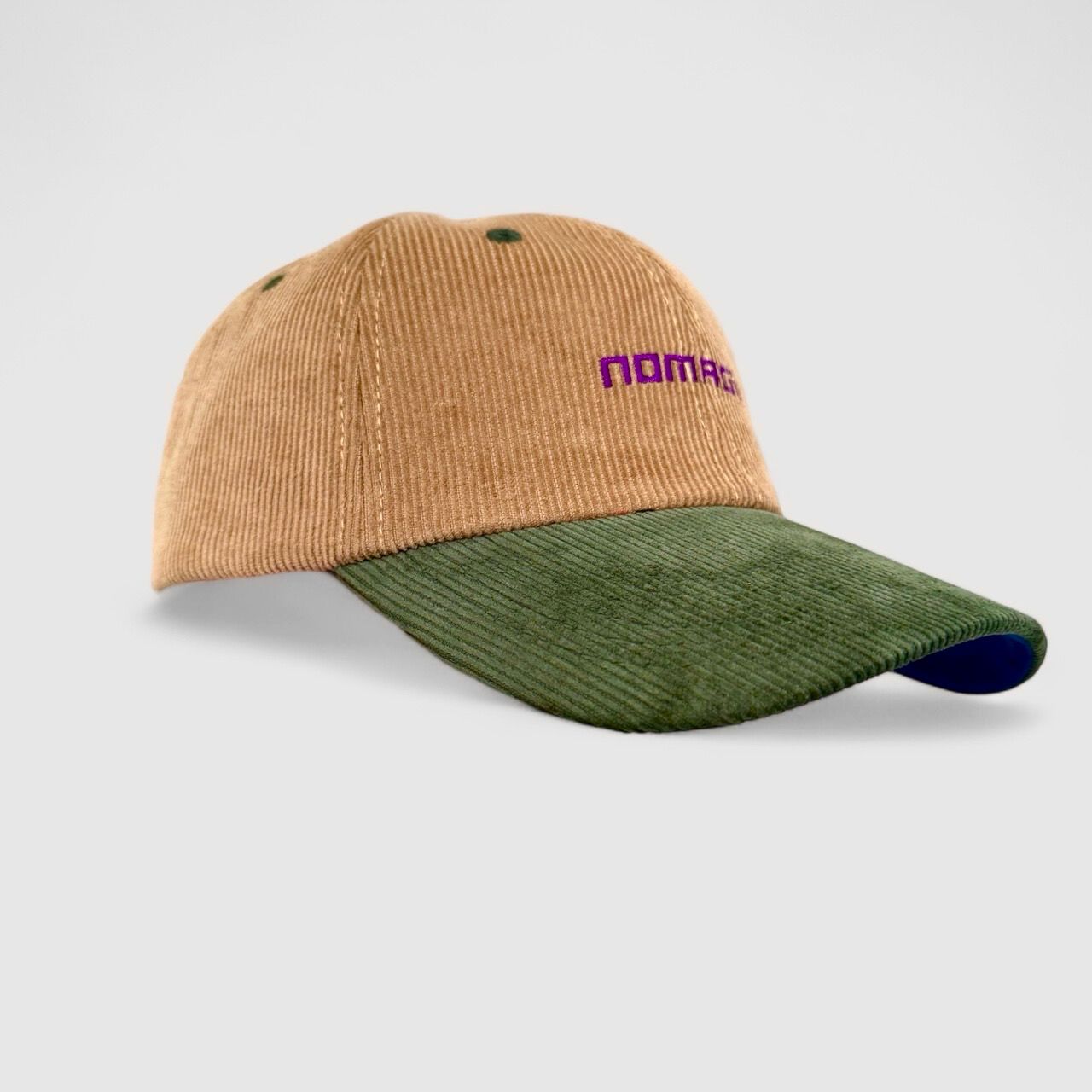 NOMAGIK DAD HAT” CORDUROY” KHAKI/GREEN