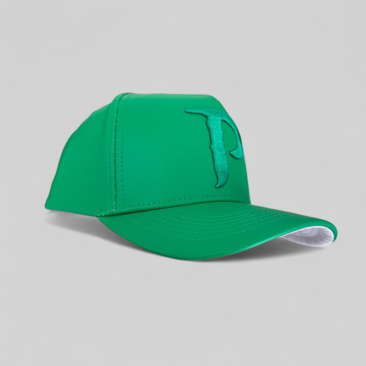 GREEN LEATHER BG X NOMAGIK SNAPBACK