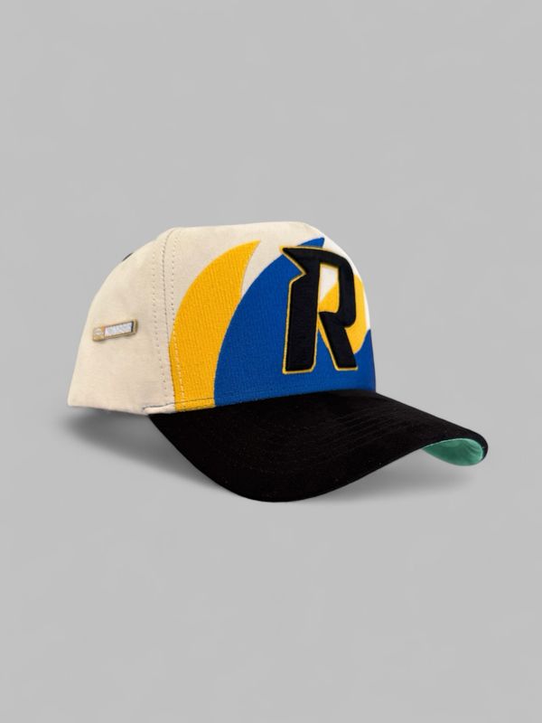 R- ( WAVE) ROYAL BLUE/GOLD