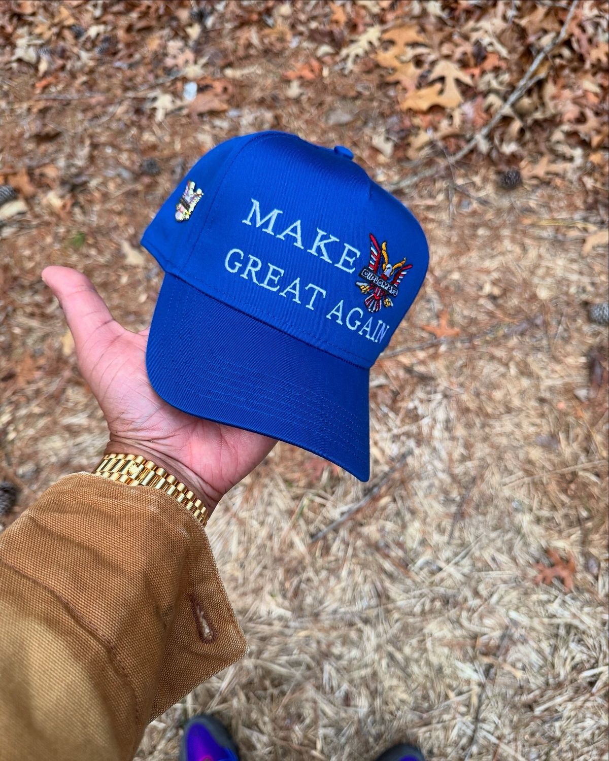 BLUE DIPLOMATS “MDGA” SNAPBACK -PRE ORDER