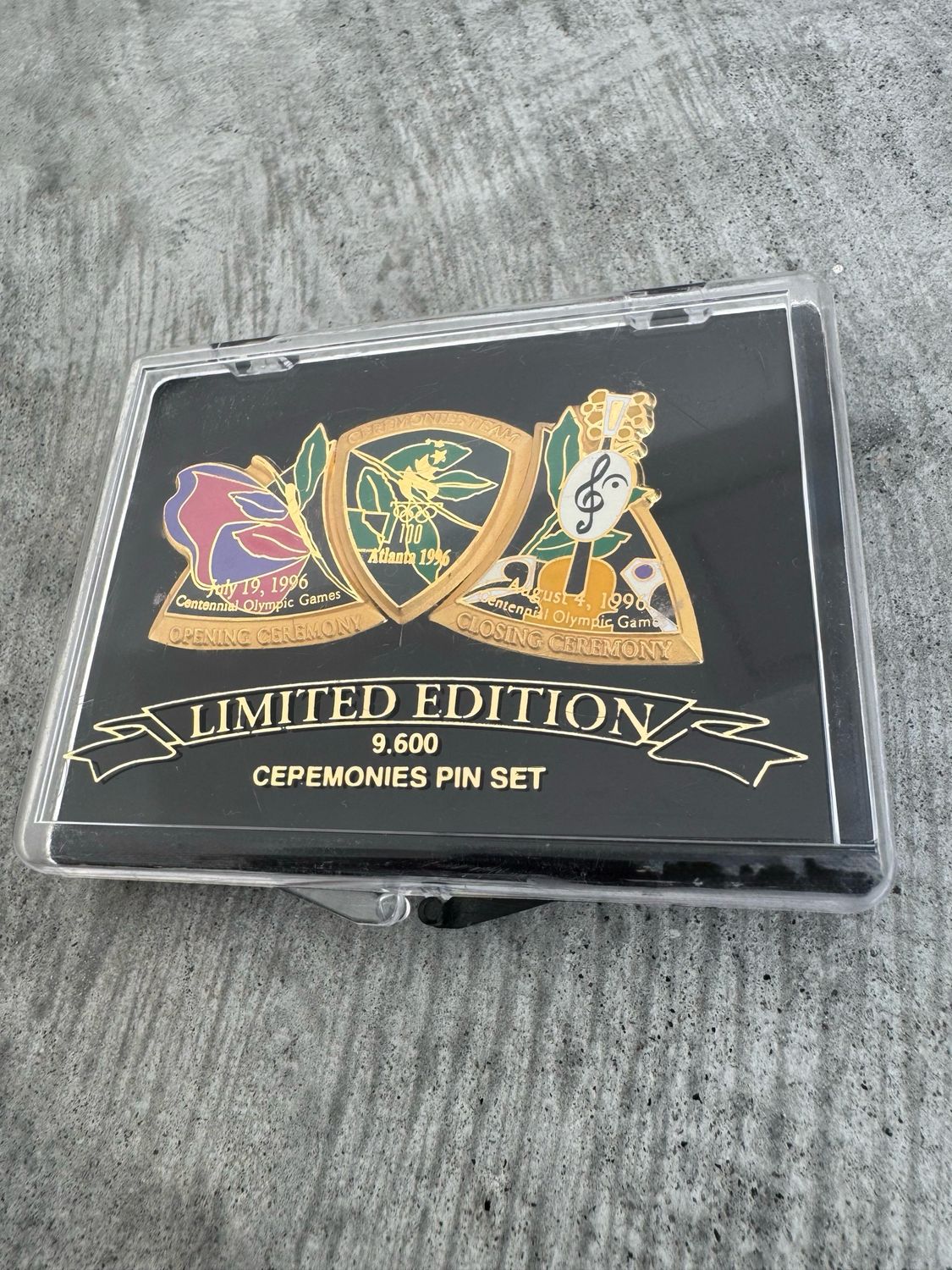 CEREMONIES PIN SET ( 3 Pins )