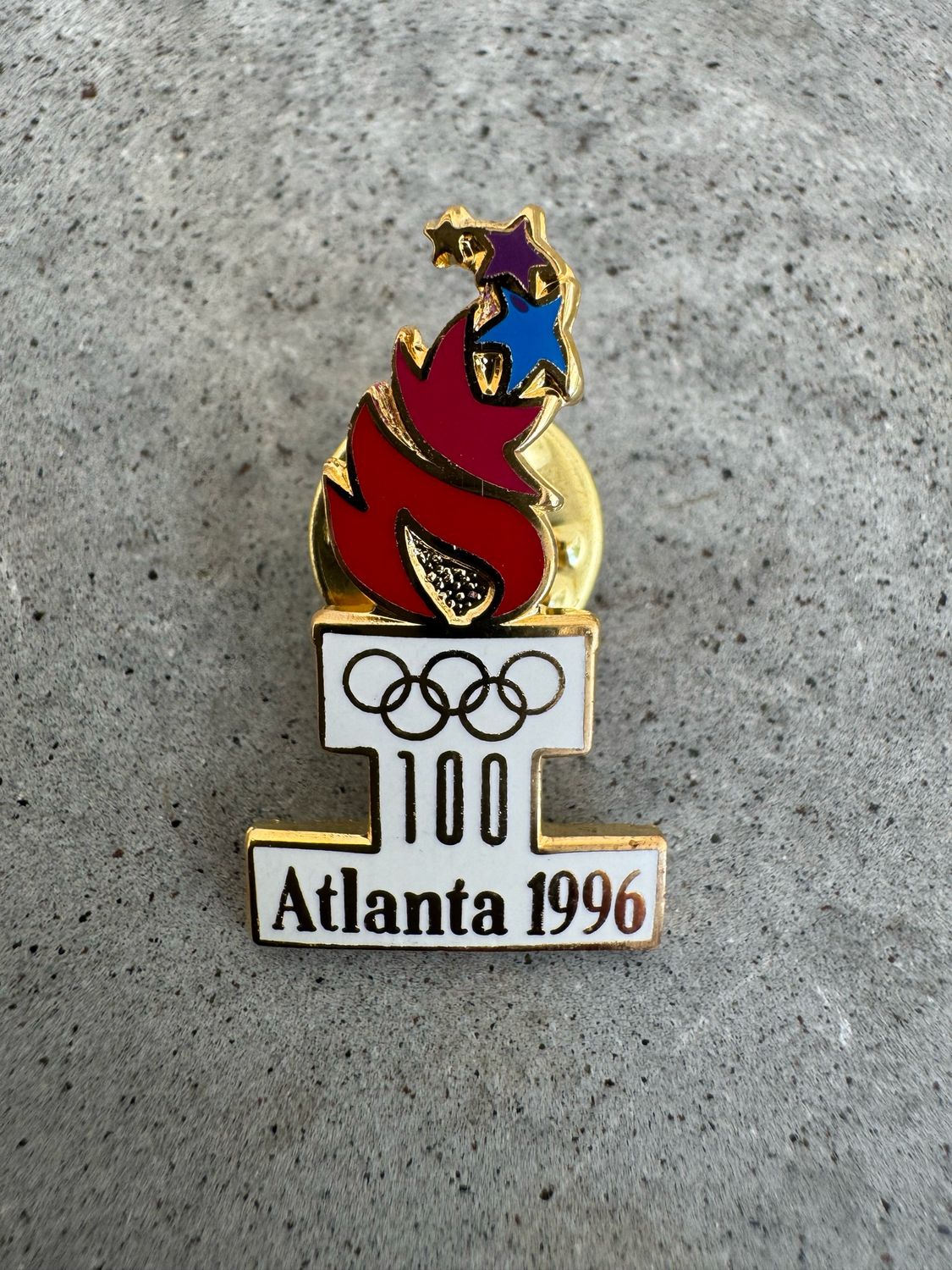 ATL 100 1996 PIN ( ATL OLYMPICS )