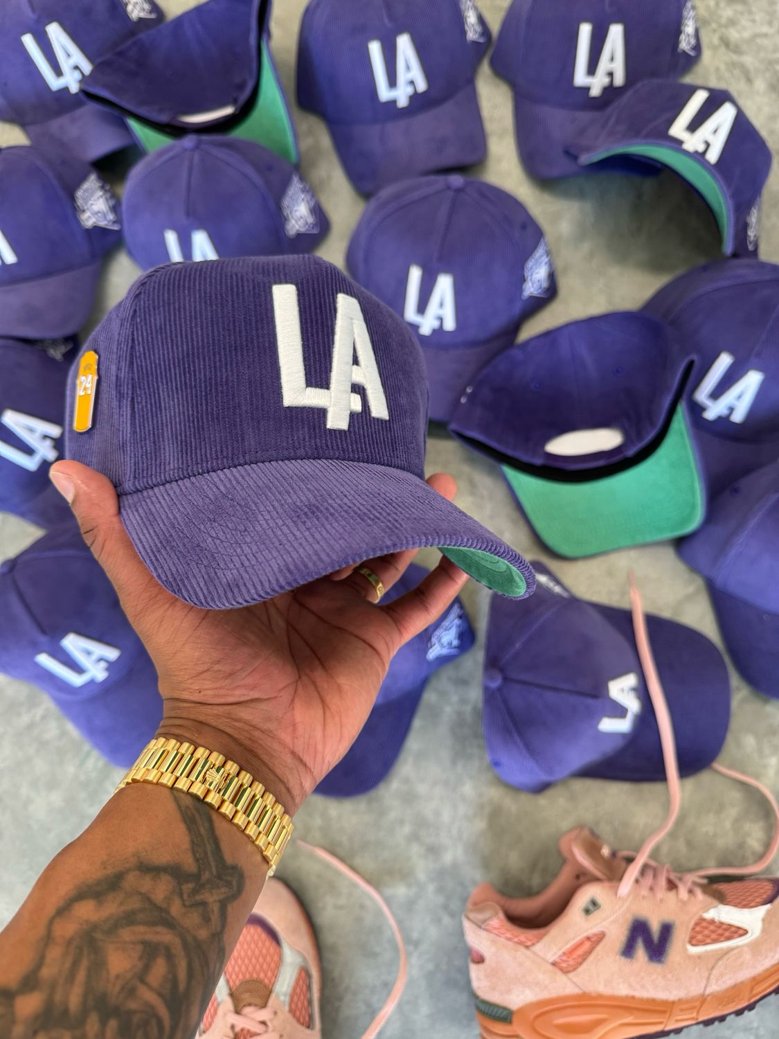 CORDUROY "LA" PURPLE