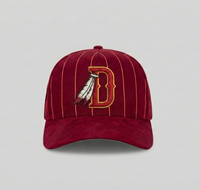DC- PINSTRIPE BURGUNDY