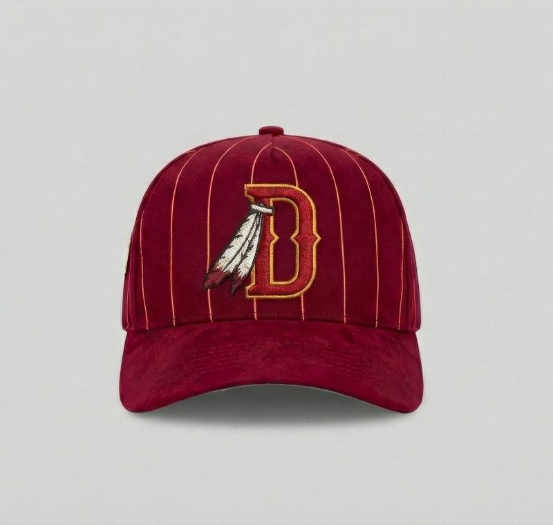 DC- PINSTRIPE BURGUNDY