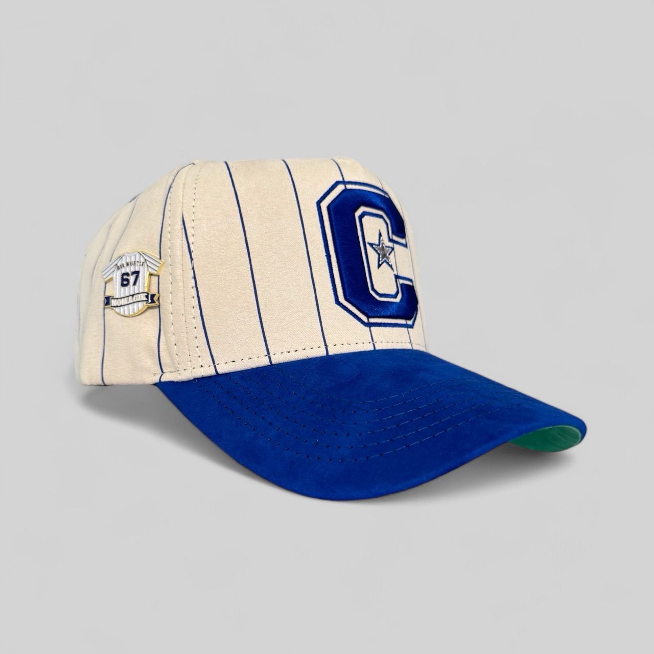 C - STAR/PINSTRIPE/ ALL SUEDE