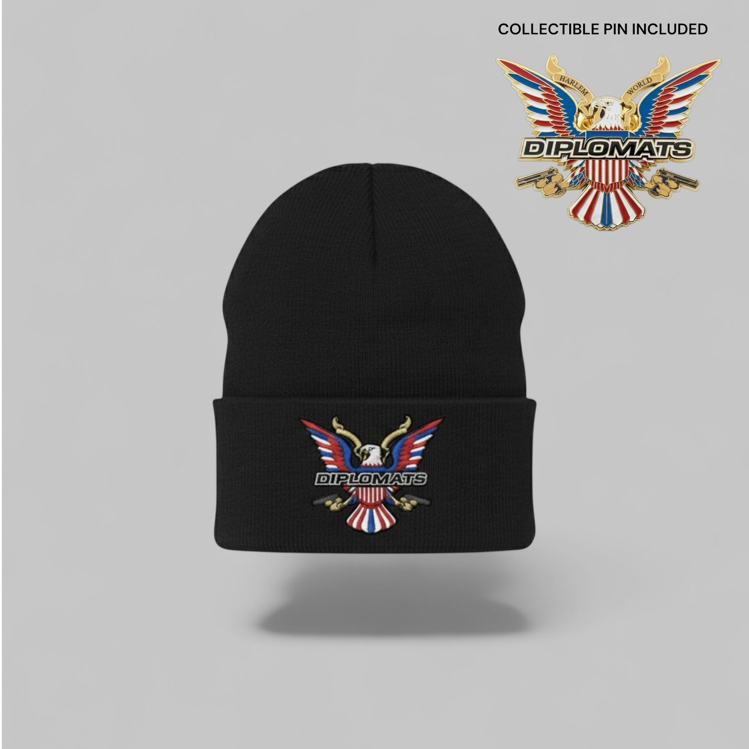 DIPSET- BLACK BEANIE