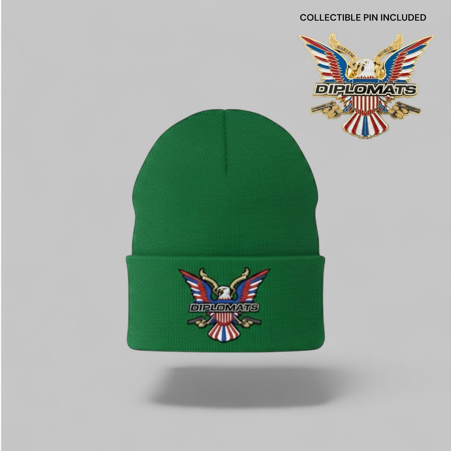 DIPSET- GREEN BEANIE