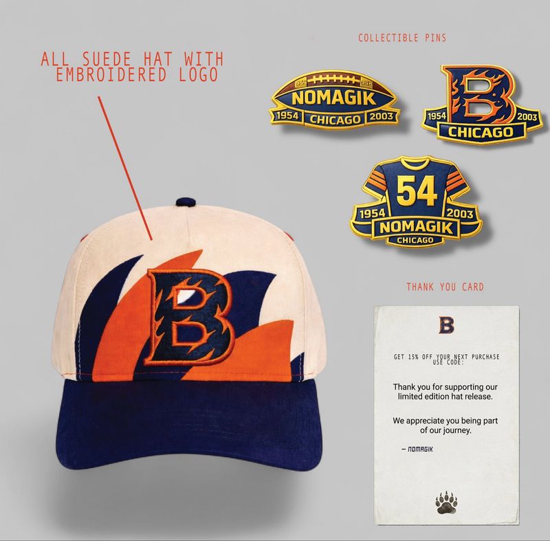 CHICAGO “B” SNAPBACK