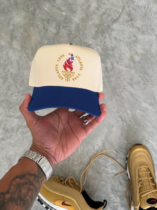 ATL OLY- CREAM/ROYAL BLUE