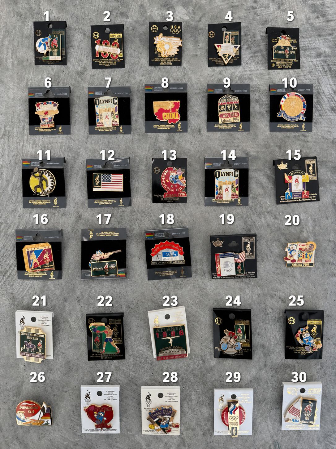ATL RETRO 90’s PINS