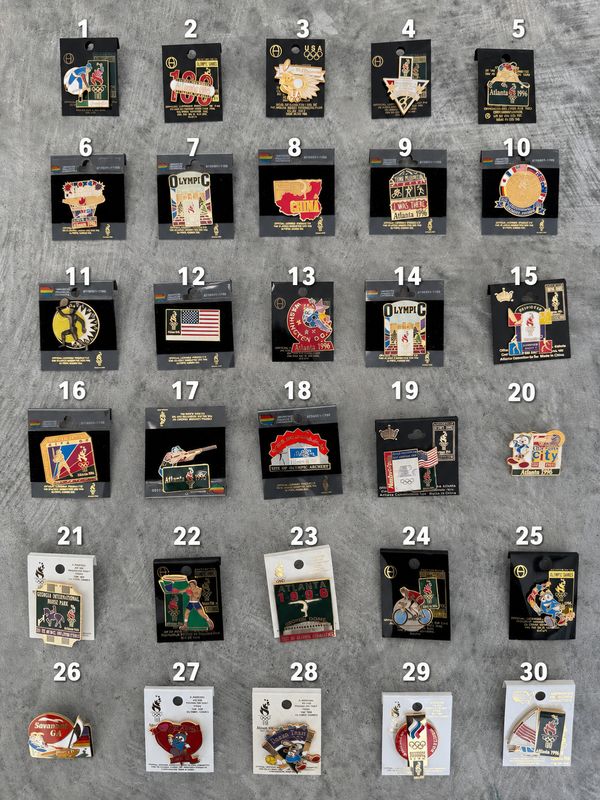 ATL RETRO 90’s PINS
