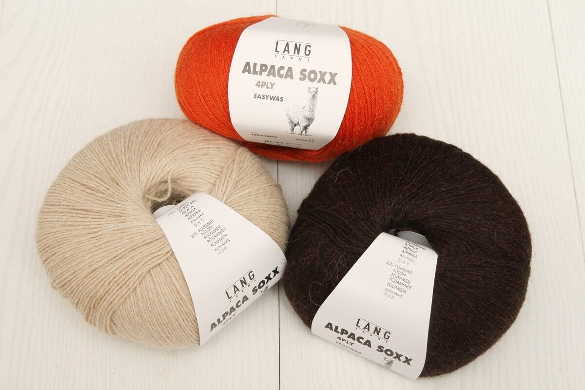 ALPACA SOXX 4 ply de Lang Yarns 100g / 390m
