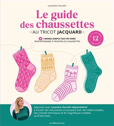 Guide des chaussettes au jacquard Lysandre Hourdin en pré-commande