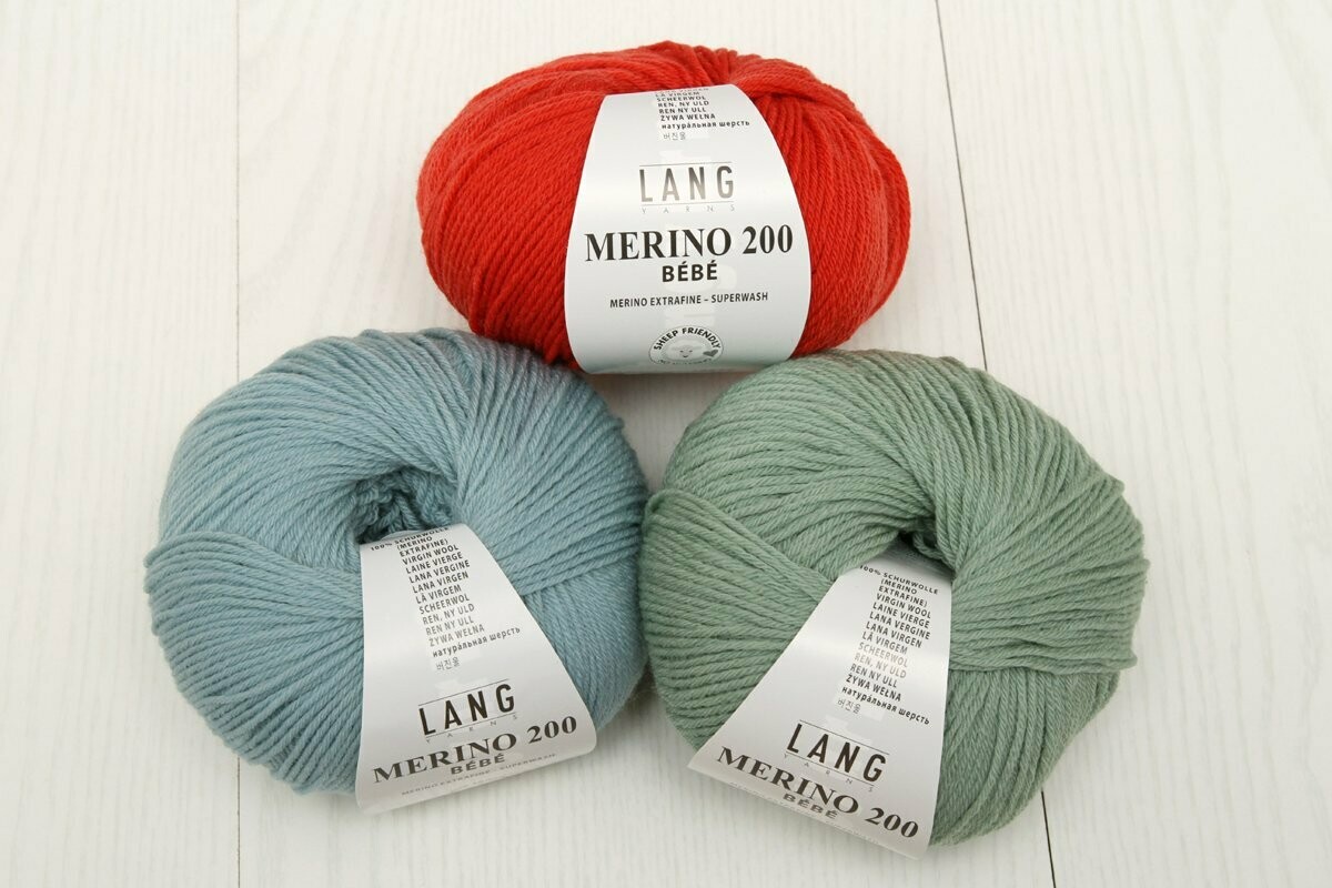 MERINO fingering de Lang Yarns 50g/200m