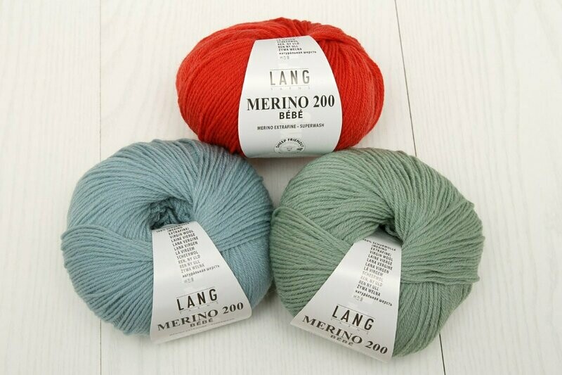MERINO fingering de Lang Yarns 50g/200m