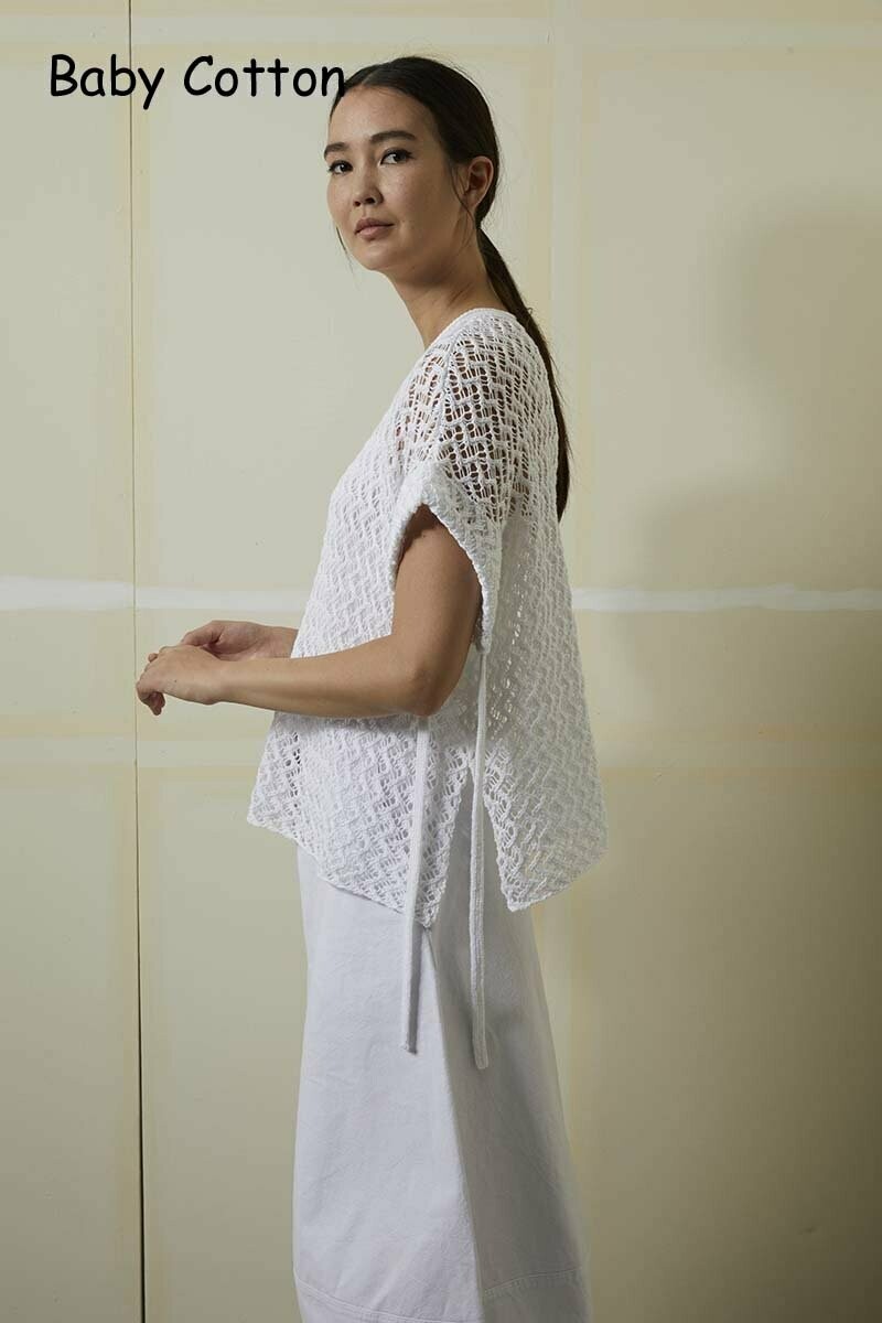 Poncho  en Baby Cotton