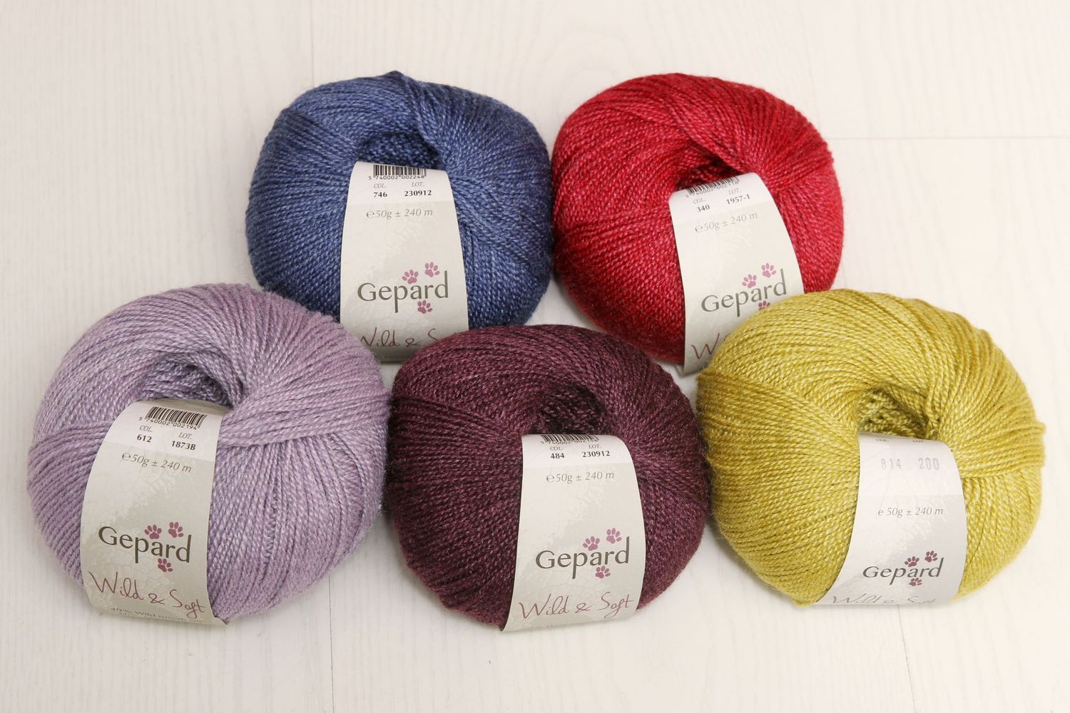 WILD AND SOFT de Gepard 50g / 240m WILD AND SOFT de Gepard 50g / 240m