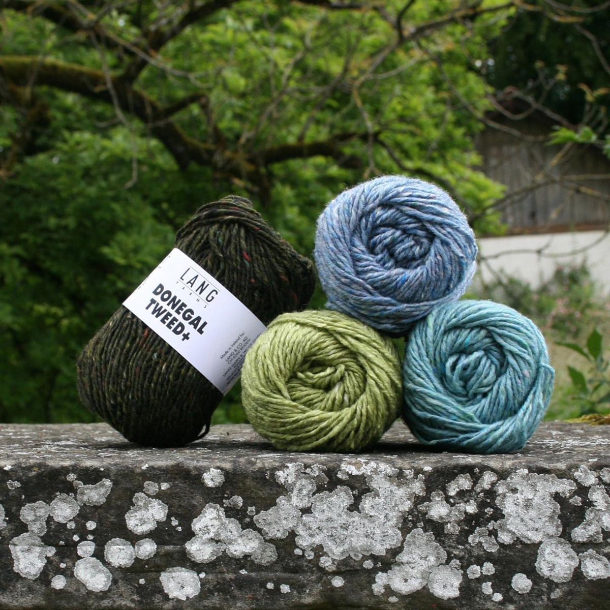 DONEGAL TWEED + de Lang Yarns 50g/105m DONEGAL TWEED + de Lang Yarns 50g/105m