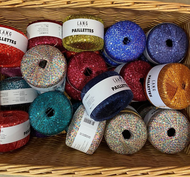PAILLETTES de Lang Yarns 25g / 112 m