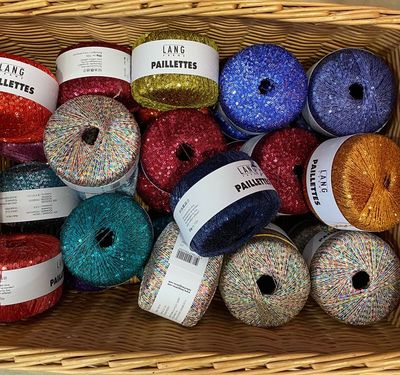 PAILLETTES de Lang Yarns 25g / 112 m PAILLETTES de Lang Yarns 25g / 112 m