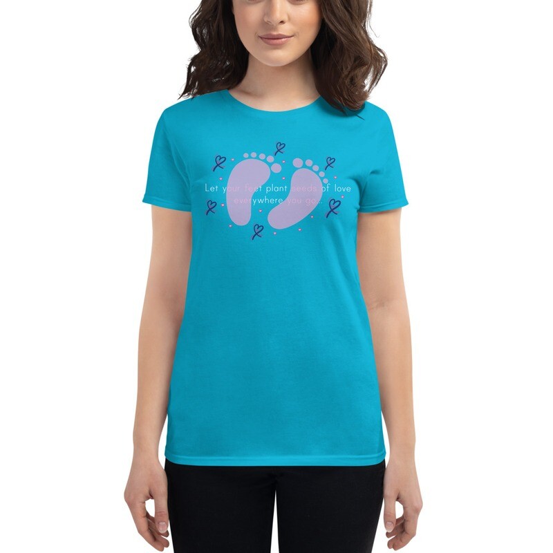 Seeds of the Heart - Women's short sleeve t-shirt