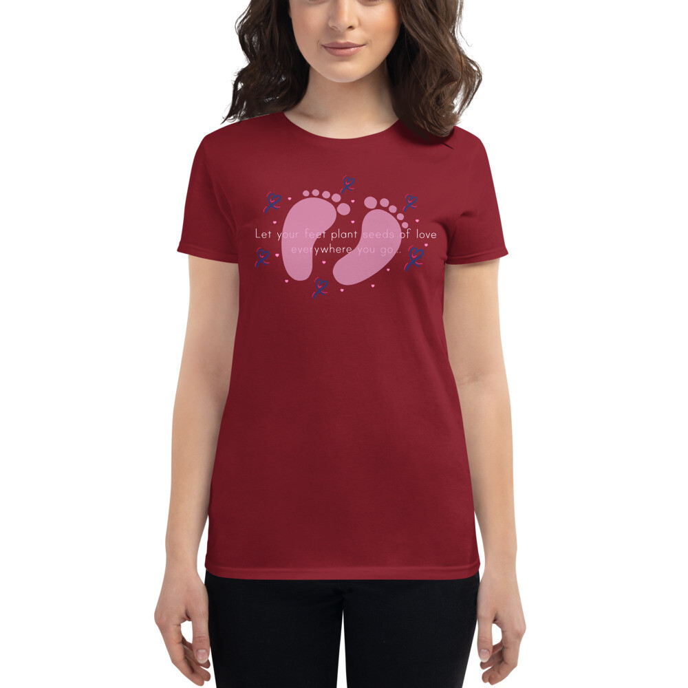 Seeds of the Heart - Women&#39;s short sleeve t-shirt