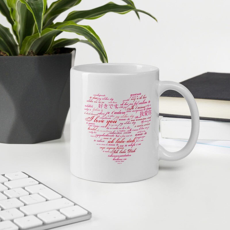 I love you, in any language - Mug