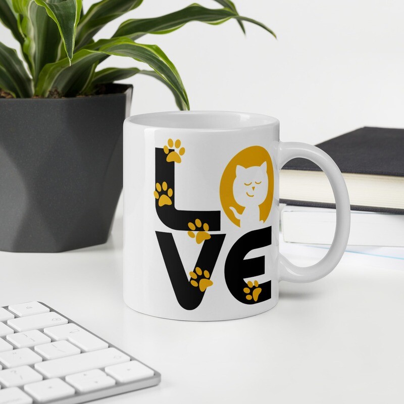 Cats, Paws and Love - Mug