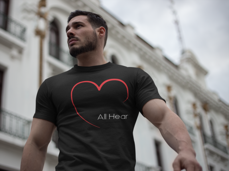 All Heart - Unisex Tri-Blend Track Shirt