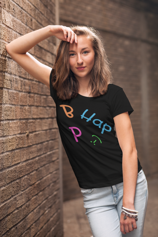 B Hap P :-) - Women&#39;s short sleeve t-shirt