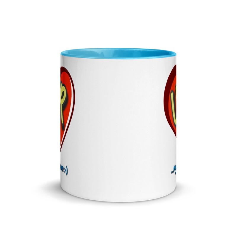 U R my superpower - Mug with Color Inside