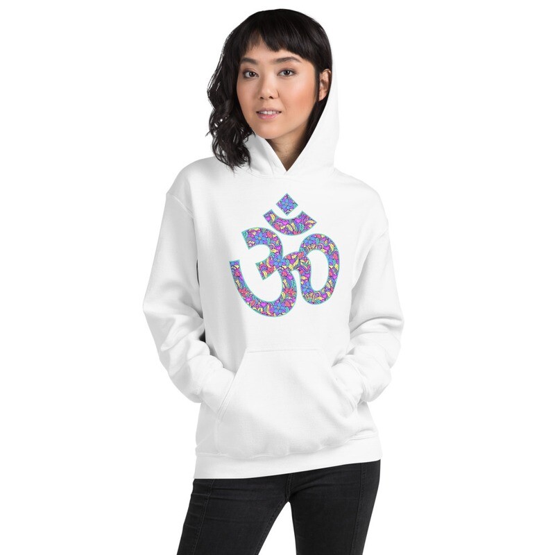 Aum, symbol of universal harmony - Unisex Hoodie