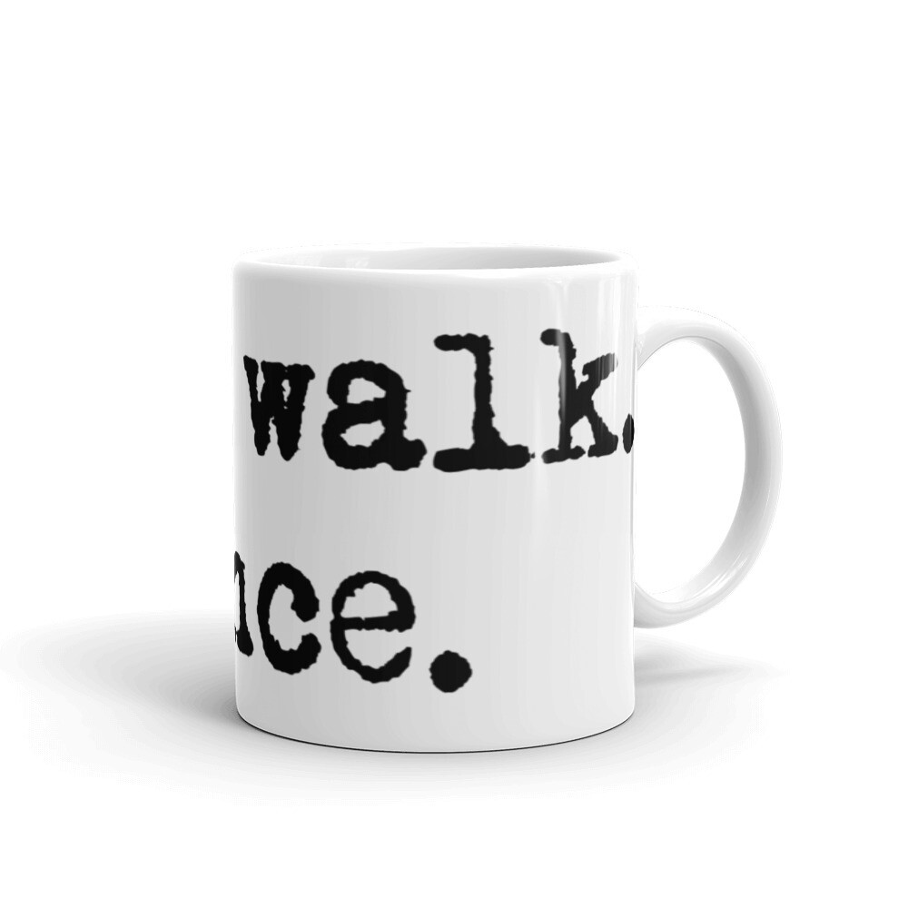 Don´t walk. Dance. - Mug, Size: 11oz